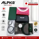 ALPK2 BP Monitor with Stethoscope Combo – Manual Sphygmomanometer Adult Cuff, Japanese Quality Medical Set