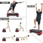 Aerobic Stepper 2 Steps Adjustable Exercise Board - Price in BD - Image 4