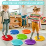 Wiggle Seat Inflated Wobble Cushion for Sensory Kid 13 Inch Balance Disc Kids Flexible Seating Exercise Sensory Pad Chair Cushion for Classroom Office School | Shetura.Com - Image 2