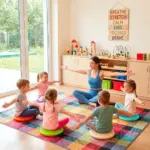 Wiggle Seat Inflated Wobble Cushion for Sensory Kid 13 Inch Balance Disc Kids Flexible Seating Exercise Sensory Pad Chair Cushion for Classroom Office School | Shetura.Com - Image 5