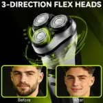 ENCHEN BlackStone Electric Shaver | Triple Blade USB Rechargeable Beard Shaver for Men - Image 5