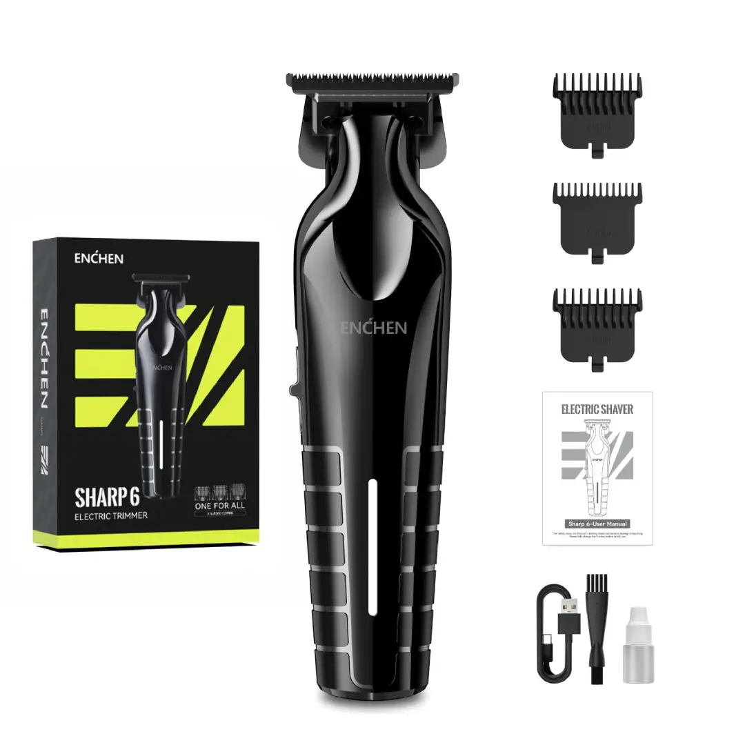 ENCHEN Sharp 6 Hair & Beard Trimmer (3) ENCHEN Sharp 6 Hair & Beard Trimmer | Professional Hair Clipper - Image 1