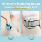 Rechargeable Fascia Ring Massager JI5A | Handheld Vibration Deep Tissue Body Massager Price in Bangladesh | Shetura.Com - Image 5