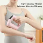 Rechargeable Fascia Ring Massager JI5A | Handheld Vibration Deep Tissue Body Massager Price in Bangladesh | Shetura.Com - Image 3