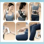 Rechargeable Fascia Ring Massager JI5A | Handheld Vibration Deep Tissue Body Massager Price in Bangladesh | Shetura.Com - Image 4