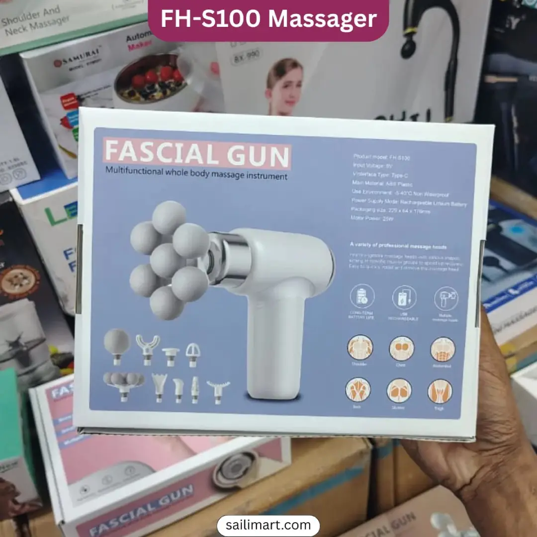 Fascial Gun FH-S100 25W Whole Body Percussion Massager Fascial Gun FH-S100 25W Seven Headed| Whole Body Percussion Massager - Image 1