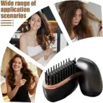 HB-208 Mini Hair Straightener Comb | Rechargeable Cordless Hot Brush & Portable Hair Styling Tool Price in Bangladesh | Shetura.Com - Image 6