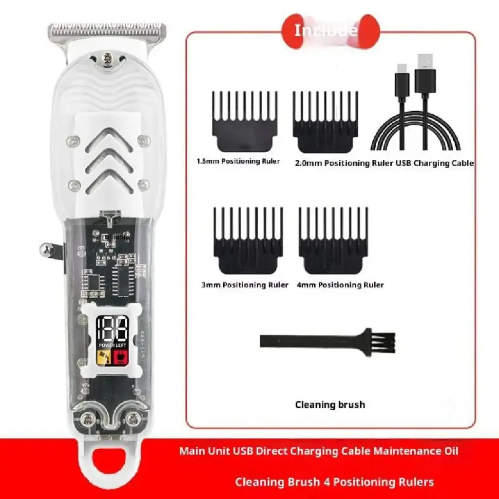 HL-999 Hair Clipper (Complete Haircutting & Touch Up Kit) (2)