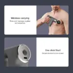 KH-740 Mini Massage Gun | Handheld Percussion Muscle Massager - Image 3