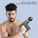 KH-740 Mini Massage Gun | Handheld Percussion Muscle Massager - Image 2
