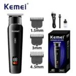 Kemei KM-1113 Professional Hair Clipper | Rechargeable Beard Trimmer & Electric Shaver - Image 2