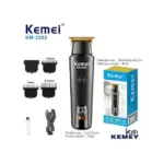 Kemei KM-2282 Professional Hair & Beard Trimmer | Rechargeable Cordless Trimmer
