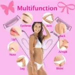 4-in-1 Lady Shaver Beauty Kit SN-8866 | Rechargeable Women’s Grooming Kit Price in Bangladesh | Shetura.Com - Image 5