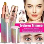2-in-1 Lady Shaver & Eyebrow Trimmer USB Rechargeable | Women’s Facial Hair Remover Price in Bangladesh | Shetura.Com - Image 2