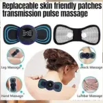 EMS Mini Massager with 4 Pad, Muscle Stimulator Full Body Relaxation Pain Relief.