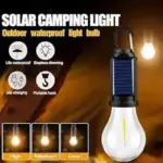 Rechargeable Retro LED Camping Lantern | 3 Lighting Modes & Clip Hook - Image 4