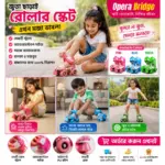 Kids Roller Skating Combo Set | Adjustable Roller Skates with Helmet & Safety Gear - Image 2