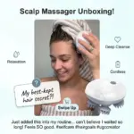 Electric Smart Scalp Massager Machine for Hair Growth & Relaxation | Shetura - Image 5
