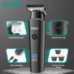 VGR V-937 Beard Trimmer & Hair Clipper | Cordless Rechargeable Grooming Trimmer Price in Bangladesh | Shetura.Com - Image 4