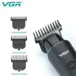 VGR V-937 Beard Trimmer & Hair Clipper | Cordless Rechargeable Grooming Trimmer Price in Bangladesh | Shetura.Com - Image 2