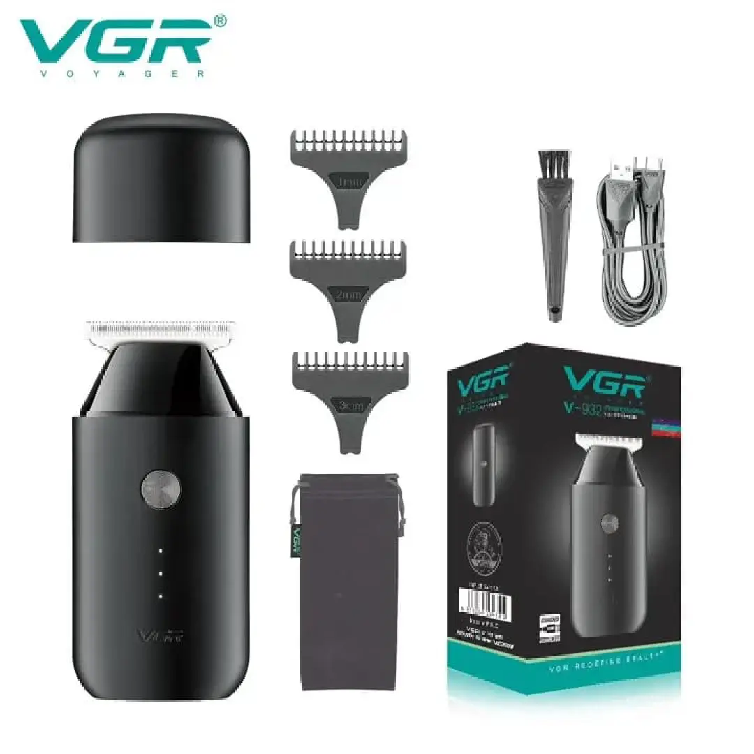 VGR V-932 Cordless Hair Clipper & Beard Trimmer for Men Professional Rechargeable Trimmer (4) VGR V-932 Cordless Hair Clipper & Beard Trimmer for Men | Professional Rechargeable Trimmer - Image 1