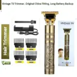 Vintage T9 Hair Trimmer for Men | Type-C Fast Charging Professional Hair Clipper - Image 5