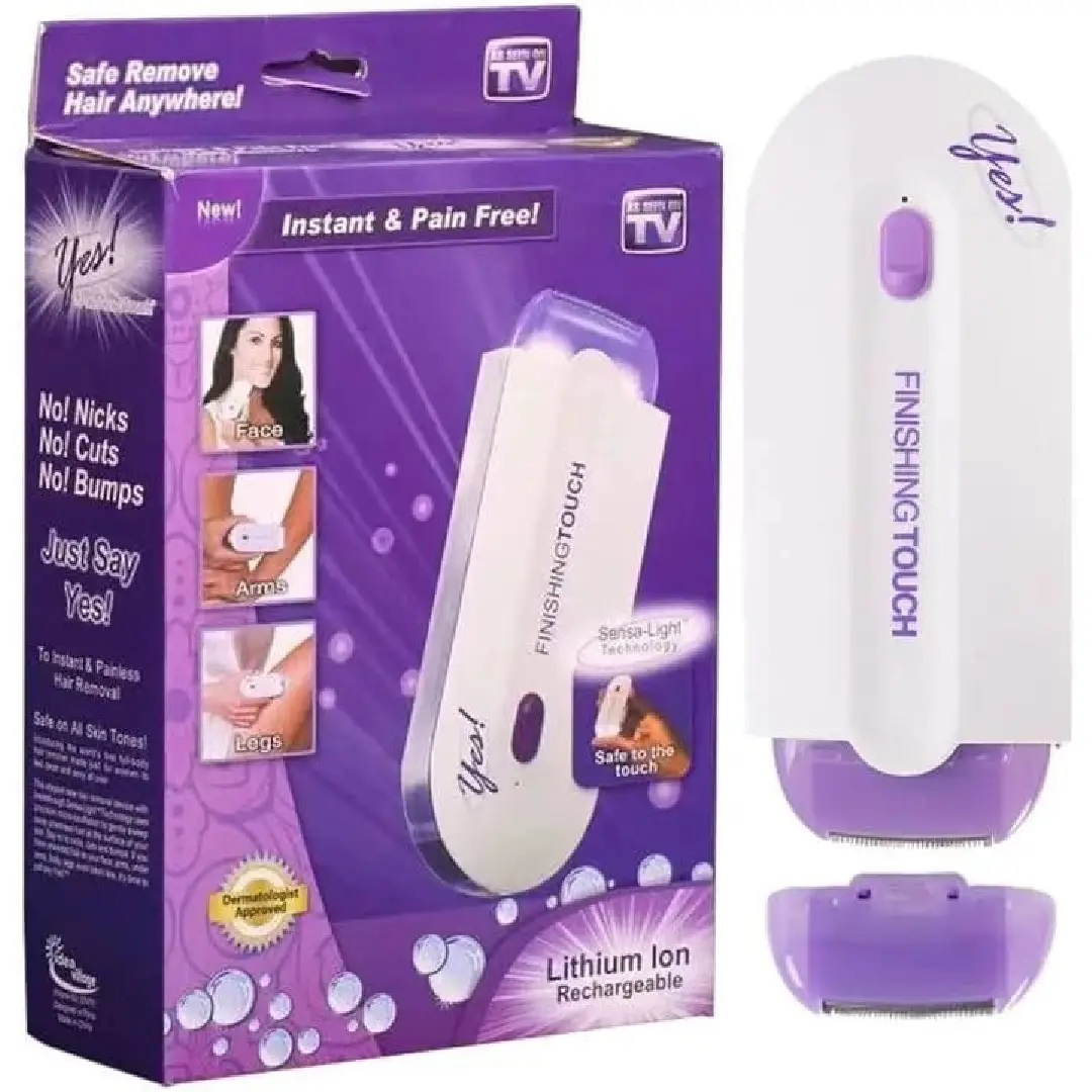 finishing-touch-sensor-light-female-hair-remover Finishing Touch Sensor Light Female Hair Remover | Rechargeable Epilator - Image 1