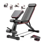 Buy Adjustable Dumbbell Bench with Leg Press & Preacher Curl | Shetura