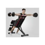 Buy Adjustable Dumbbell Bench with Leg Press & Preacher Curl | Shetura - Image 6