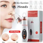 Rechargeable Electric Blackhead Remover Vacuum | Multi-Functional Pore Cleaner | Shetura.Com