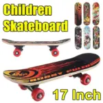 17 Inch Skate Board for Kids & Adults | Strong & Stylish Skateboard