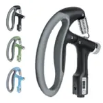 Adjustable Countable Hand Grip 10–100kg | Multicolour Hand Strengthener - Image 2