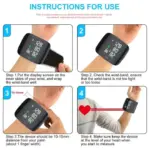 Automatic Digital Wrist Blood Pressure Monitor – BP Machine - Image 5
