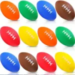 Hand Exercise Rugby Ball – Soft Squeeze Ball for Grip Strength & Stress Relief - Image 3