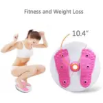 Magnetic Figure Twister Waist Twisting Disc Multicolour | Waist & Core Exercise - Image 2