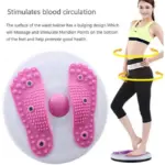 Magnetic Figure Twister Waist Twisting Disc Multicolour | Waist & Core Exercise - Image 4