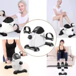 Mini Exercise Bike Portable Pedal Exerciser with LCD Display | Fitness Equipment
