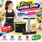 Sweat Slim Belt & Tummy Trimmer Double Spring Combo