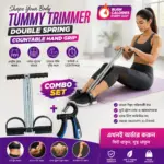 Tummy Trimmer Double Spring & Countable Hand Grip | Home Fitness Equipment