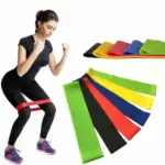 5 Pcs Resistance Loop Bands Price in Bangladesh – 5 Levels Fitness Bands