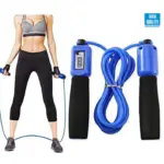 Countable Jump Rope with Digital Counter for Men & Women – Fitness Skipping Rope - Image 2
