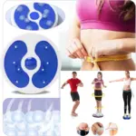 Magnetic Figure Twister Waist Twisting Disc Multicolour Waist & Core Exercise
