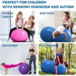 Peanut Therapy Gym Ball 75cm with Pump – Kids Exercise & Fitness Ball Price in Bangladesh