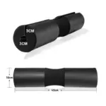 T-FLY Barbell Squat Pad Foam – Weightlifting Neck & Shoulder Protection Support with Straps - Image 3